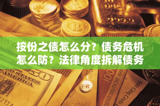 武汉按份之债怎么分？债务危机怎么防？法律角度拆解债务分配与风险自保指南