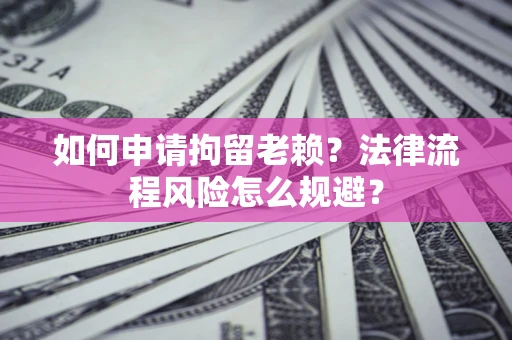 武汉如何申请拘留老赖？法律流程风险怎么规避？