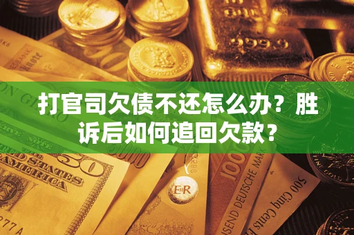 武汉打官司欠债不还怎么办？胜诉后如何追回欠款？