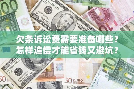武汉欠条诉讼费需要准备哪些？怎样追偿才能省钱又避坑？