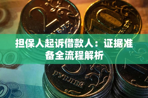 武汉担保人起诉借款人：证据准备全流程解析