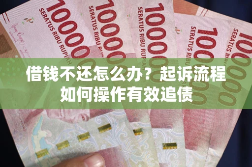 武汉借钱不还怎么办？起诉流程如何操作有效追债