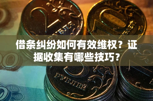 武汉借条纠纷如何有效维权？证据收集有哪些技巧？