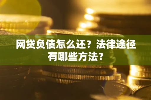 武汉网贷负债怎么还？法律途径有哪些方法？